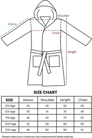 Halat pentru copii crem pentru 5-6 ani din muselină Muslin – Foutastic