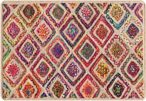 vidaXL Covor lavabil, multicolor, 120x180 cm