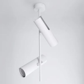 Brilagi - Lustru LED RGBW cu intensitate reglabilă pe tijă BRANCH, 2xGU10/6,5W/230V, alb