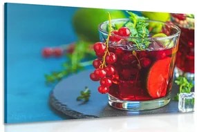 Tablou cocktail roșu