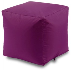 Taburet Cub, material impermeabil - Magenta