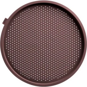 Tava pentru pizza Lekue 1010177, Ø36x1,8 cm, Perforata, Pliabila, -60°C/+220°C, Bronz