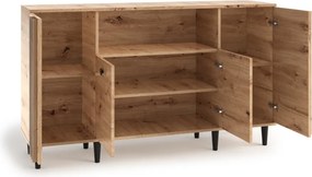 Comodă LIVIA 04 – 160x40x92.5 cm – Stejar Artisan