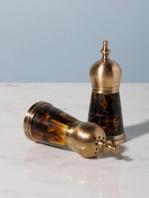 Set sare si piper, din alama, Napoleon