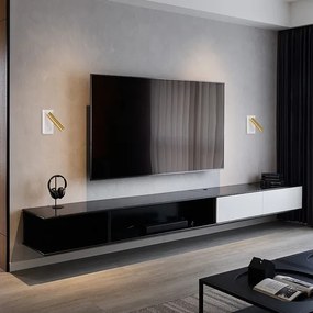 Spot LED de perete Brilagi MAYA LED/3W/230V 4000K alb/auriu