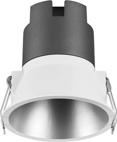 Osram - Spot încastrat SPOT TWIST LED, 10 W, 230 V, Ø 9,3 cm, alb/argintiu