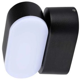 Aplică LED flexibilă de exterior LED/5W/230V 3000K IP65 negru