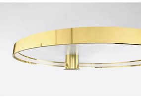 Plafonieră LED RIO LED/50W/230V CRI90 3000K d. 78 cm auriu Thoro TH.252