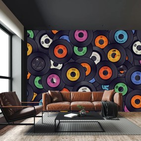 Fototapet - Discuri de gramofon (147x102 cm)