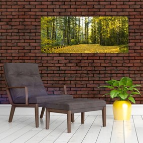 Tablou - pădurea toamna (120x50 cm)