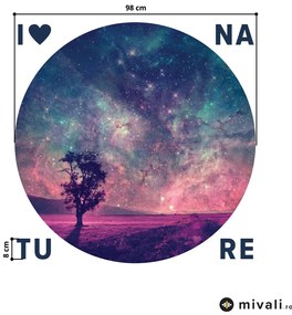Autocolante de perete - Univers cu inscripție