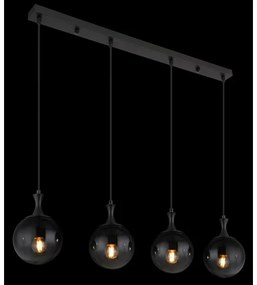 Lustră pe cablu Globo 15885-4H DALTON 4xE27/10W/230V