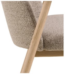 Scaun de dining bej Leo – Actona