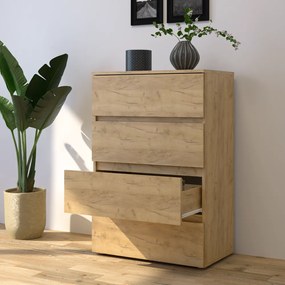 Comoda PARMAD, stejar artisan