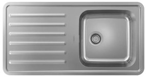 Chiuveta bucatarie Hansgrohe S41 inox 97.5x50.5 cm