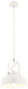 Pendul design modern Dakota alb