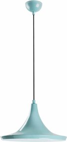 Lustra TOM 3531, turcoaz, metal, 30x30-117 cm