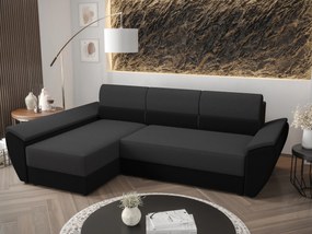 Colțar Radiant L3 (Negru + Gri închis) (S). 1062235
