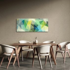 Tablou abstracțiunii geometrice (120x50 cm)