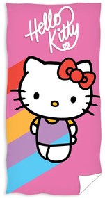 Prosop Hello Kitty Rainbow, 70 x 140 cm