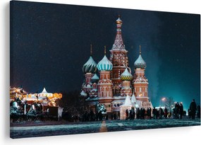 Tablou construcției din Rusia (90x60 cm)