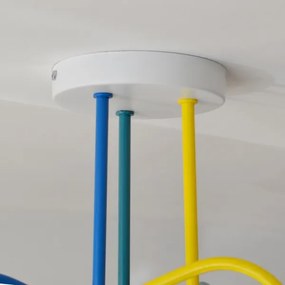 Lustr LED pentru copii OXFORD 3xE27/15W/230V montat pe tavan