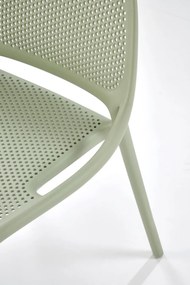 Scaun plastic K532 menta