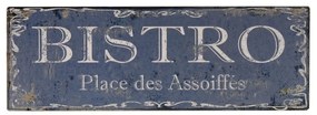 Semn din metal 40x14 cm Bistro – Antic Line