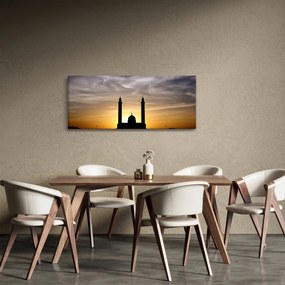 Tablou cu obiect istoric (120x50 cm)
