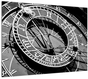 Tablou pe sticlă - Ceasul Astronomic, Praga, Republica Cehă (70x50 cm)