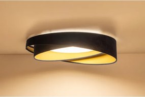 Plafonieră LED GALAXY MODERN LED/24W/230V Ø 55 cm albastru/auriu