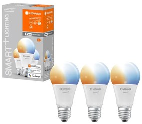 SET 3x Bec de iluminat cu LED SMART + E27/9W/230V 2700K-6500K - Ledvance