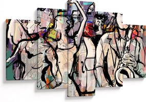 Tablou - Seara de jazz (150x105 cm)