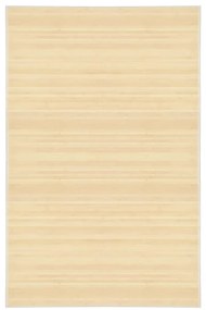 vidaXL Covor din bambus, natural, 100 x 160 cm