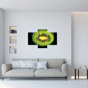 Tablou - detailu cu kiwi în apă (90x60 cm)