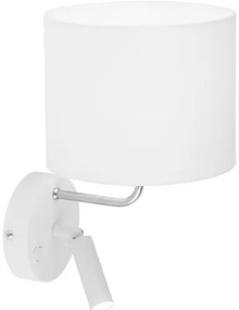 LED lampă flexibilă RICHI 1xE27/15W/230V + LED/3W/230V albă