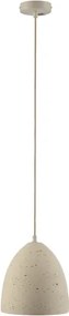 Schöner Wohnen TRAVENTA 12540-42 - Pendul cu cablu, 1xE27/40W/230V, Ø 21 cm, beton