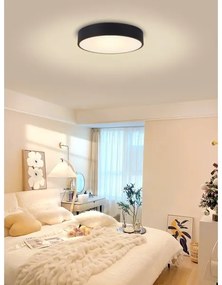 Plafonieră LED dimabilă Immax NEO 07202L RONDATE 53W/230V negru Tuya + telecomandă