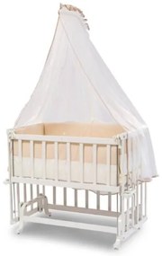 Patut lateral pentru pat cu saltea si accesorii (50x90cm) SERENITY