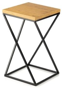 Suport pentru flori LOFT 40x24 cm negru/maro