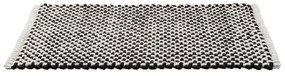 Covoraș de baie alb-negru din material textil 50x80 cm Covelo – Wenko