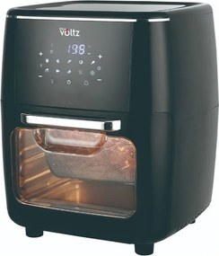 Friteuză-cuptor cu aer cald Oliver Voltz OV51980AO, 1700 W, 13 l, 10 programe, 65-200 °C, Spieți rotative și coș, Ecran tactil, Funcție de dospire, Negru
