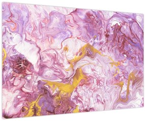 Tablou - Abstract roz (90x60 cm)