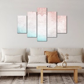 Tablou - Mandala pe zid 2 (150x105 cm)