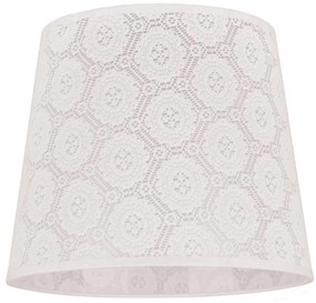 Duolla - Abajur pentru lampă de birou CLASSIC M E27, Ø 24 cm, alb