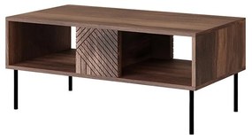 Măsuță de cafea Azanat (Nuc warmia + Negru) . 1103697