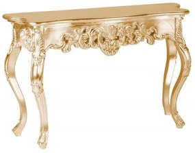 Consola eleganta Venice 110cm, auriu