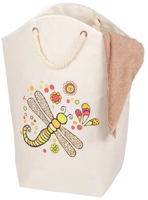 Coș de rufe din material textil 58 l Rollin'Art Libelle – Wenko