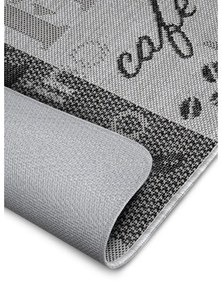 Covor de bucătărie Hanse Home Weave Coffee Selection, 70x180 cm, gri