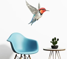 Autocolant Fanastick Origami Colibri